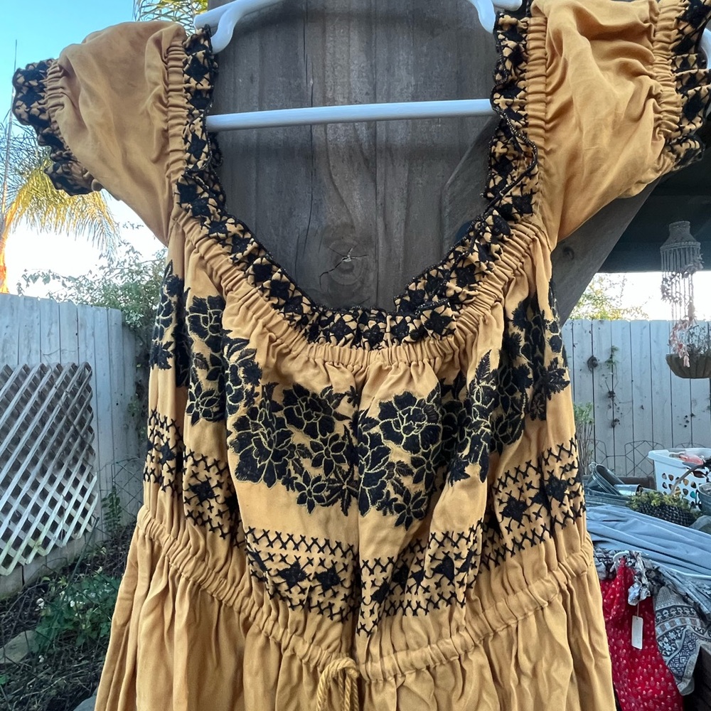 Spell and the gypsy Venus off the shoulder dress xl - Picture 12 of 16